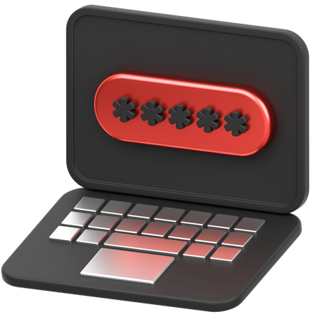 Laptop  3D Icon