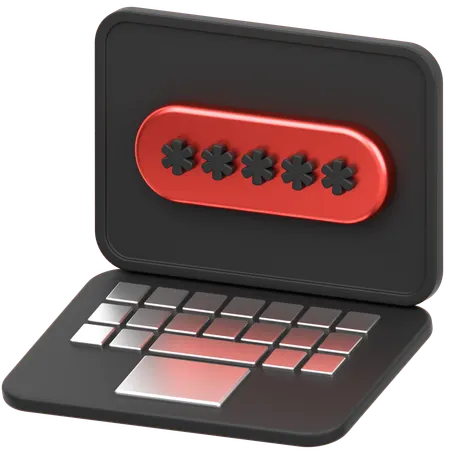 Laptop  3D Icon