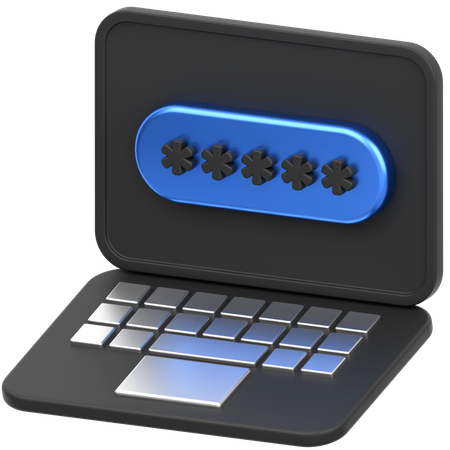 Laptop  3D Icon