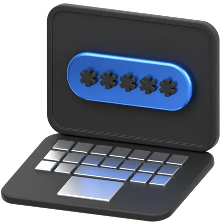 Laptop  3D Icon