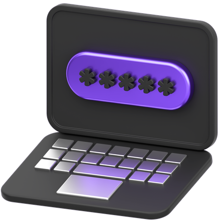 Laptop  3D Icon