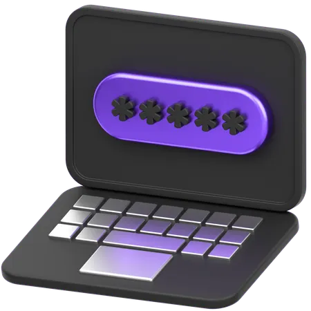 Laptop  3D Icon