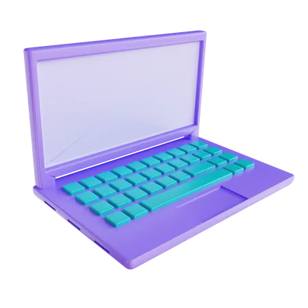 Laptop  3D Icon