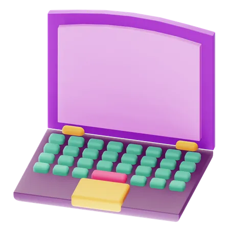 Laptop  3D Icon