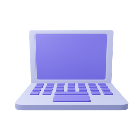 Laptop  3D Icon