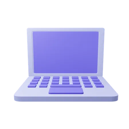 Laptop  3D Icon