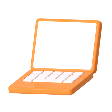 Laptop  3D Icon