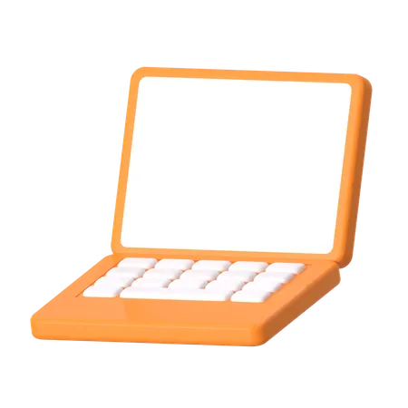 Laptop  3D Icon