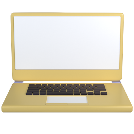 Laptop  3D Icon