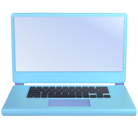 Laptop  3D Icon