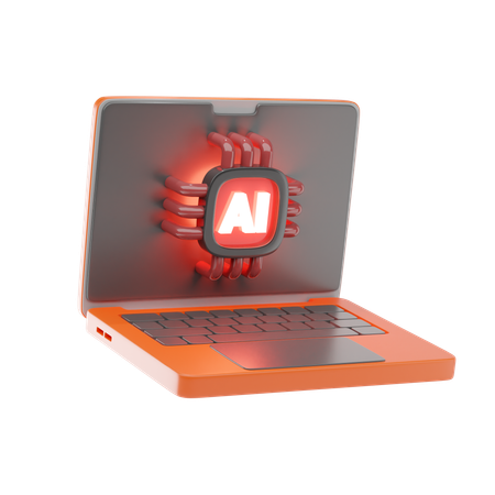 Laptop  3D Icon