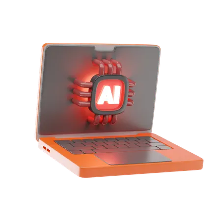 Laptop  3D Icon