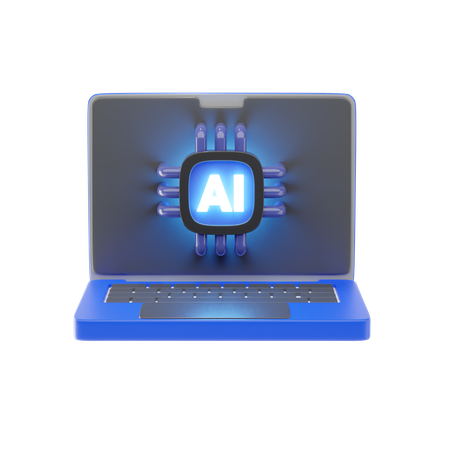 Laptop  3D Icon