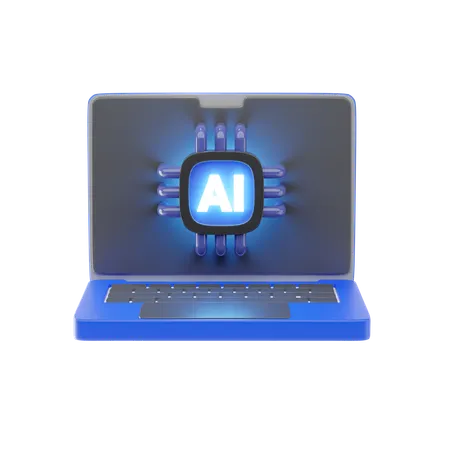 Laptop  3D Icon