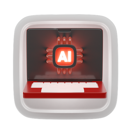 Laptop  3D Icon