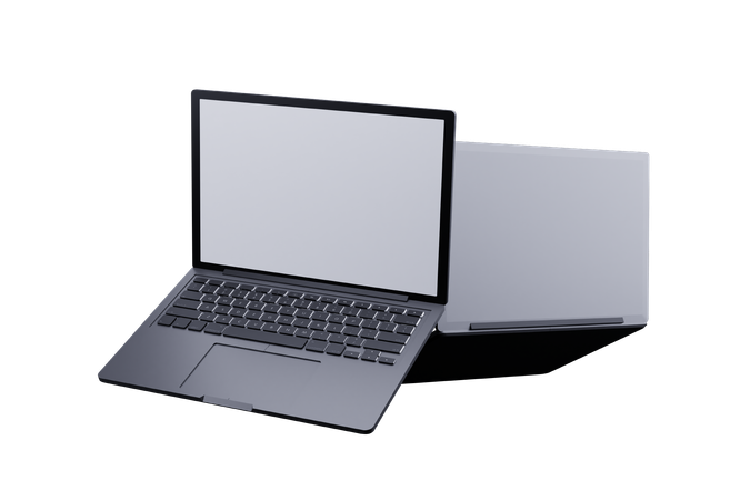 Laptop  3D Icon