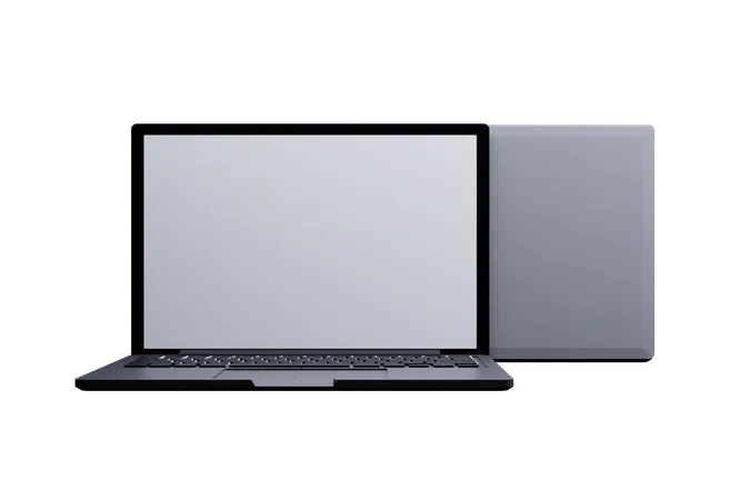 Laptop  3D Icon