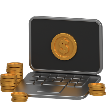 Laptop  3D Icon