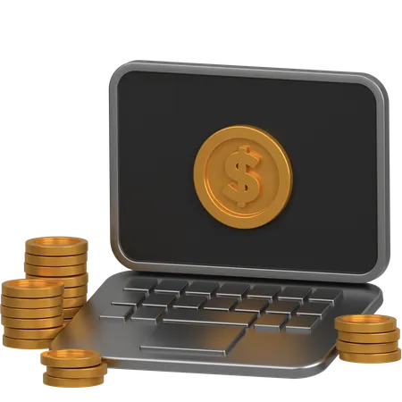 Laptop  3D Icon
