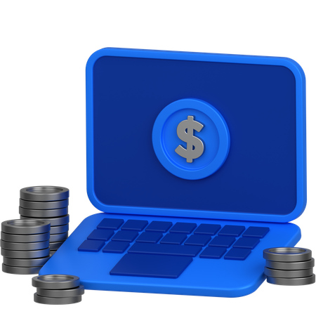 Laptop  3D Icon