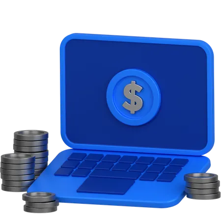 Laptop  3D Icon
