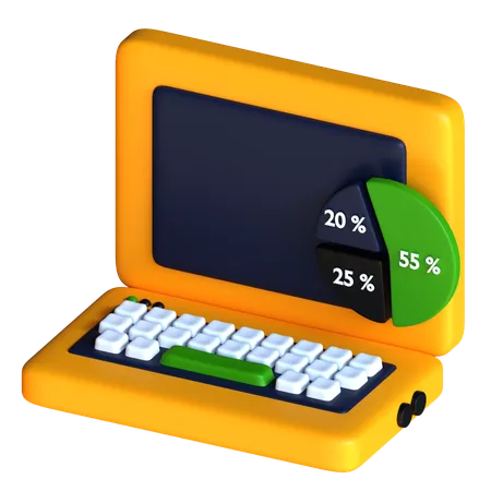 Laptop  3D Icon