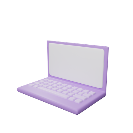 Laptop  3D Icon