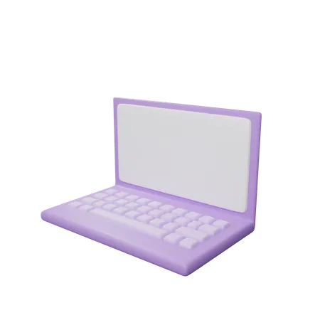 Laptop  3D Icon