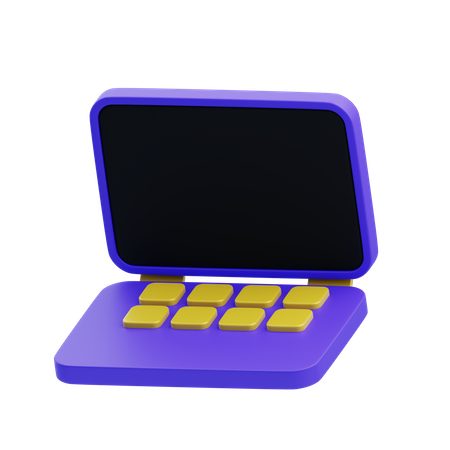 Laptop  3D Icon