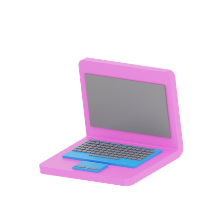 Laptop  3D Icon