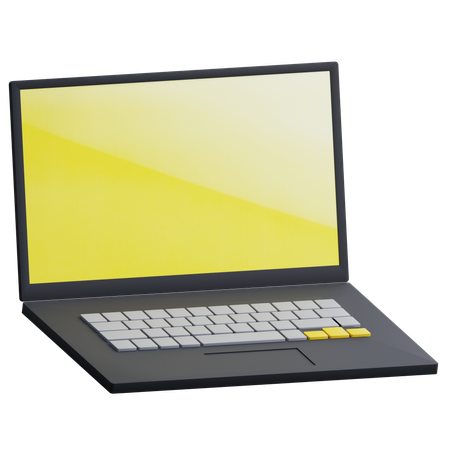 Laptop  3D Icon