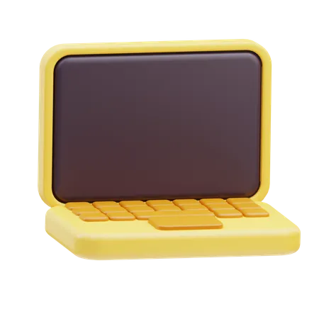 Laptop  3D Icon