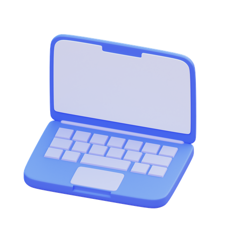 Laptop  3D Icon