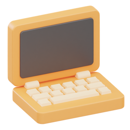 Laptop  3D Icon