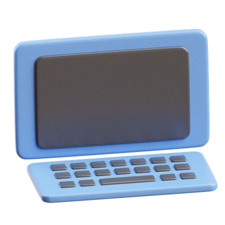 Laptop  3D Icon