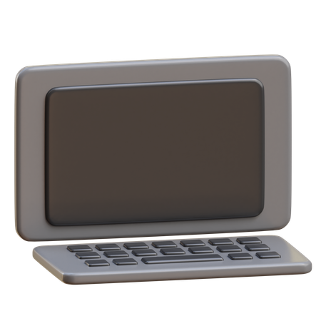 Laptop  3D Icon