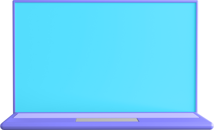 Laptop  3D Icon
