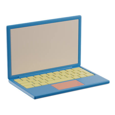 Laptop  3D Icon