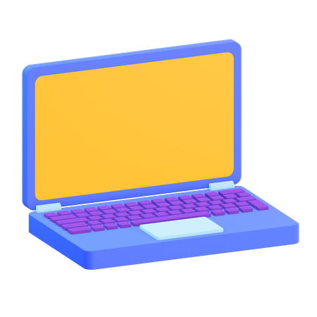 Laptop  3D Icon