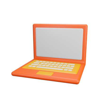 Laptop  3D Icon