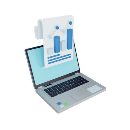 Laptop  3D Icon