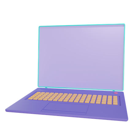 Laptop  3D Icon