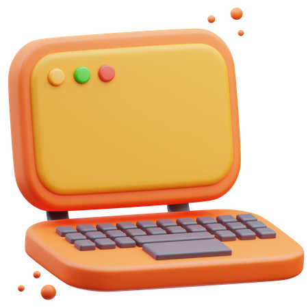 Laptop  3D Icon