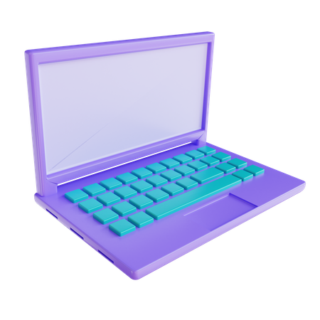 Laptop  3D Icon