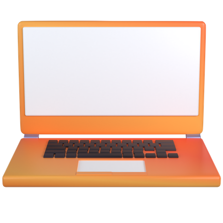 Laptop  3D Icon