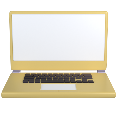 Laptop  3D Icon