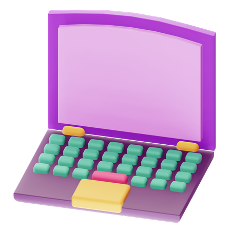 Laptop  3D Icon