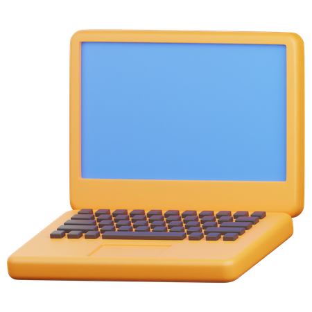Laptop  3D Icon