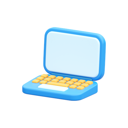 Laptop  3D Icon