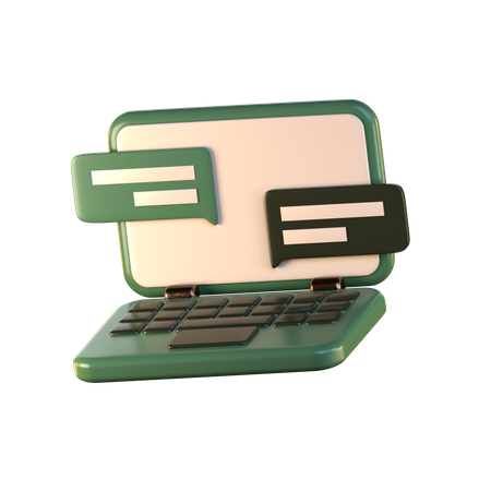 Laptop 3D Icon